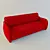 Luxurious Korsika Sofa 3D model small image 1