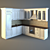 Lucia Shervurd Kitchen 3D model small image 1