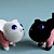 Cat-Piggy Coin Bank in a Sweater 3D model small image 1