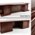 Elegant MASCHERONI Scrivanie Desk 3D model small image 1