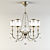 Eaton Place Fine Art Chandelier 3D model small image 1