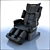 Cyber Relax EC-3700: The Ultimate Massage Chair 3D model small image 1