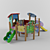 Children's Playground: High-Quality and Fun 3D model small image 1