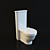 Globo Paestrum Classic Toilet 3D model small image 1