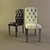 Sleek Mesh Chair 3D model small image 1