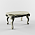 Marble Classic Table 3D model small image 1