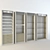 Title: Boutique Display Rack with Built-in Lighting 3D model small image 1