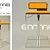 Elegant Six SG2 Bar Stool 3D model small image 1