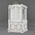 Elegant Display Cabinet -  витрина 3D model small image 1