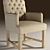 Elegant Melanie Armchair: Comfort and Style 3D model small image 1