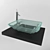 Title: Kraus Bathroom Sink 3D model small image 1