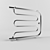 Stainless Steel Towel Rack 3D model small image 1