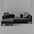 Elegant Doimo Sofa 3D model small image 1