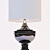 Elegant EICHHOLTZ Silom Lamp 3D model small image 1