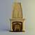 Vintage Inspired Modern Fireplace 3D model small image 1