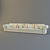 Elegant Cattelan Italia Doge Sofa 3D model small image 1