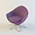 Italian Corinto Swivel Chair 3D model small image 1
