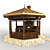 Outdoor BBQ Gazebo 3D model small image 1