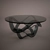 Stylish Glass Table: 900mm Diameter 3D model small image 1