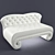 Illuminated Classic Daybed: Perfect for Nightclubs, Bars, and Restaurants 3D model small image 1
