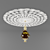 Elegant Chandelier Décor 3D model small image 1