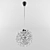 Crystal Glow Chandelier 3D model small image 1