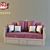 Luxury Comfort: ForniMobili Desire Sofa 3D model small image 1