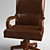 Cozy Lounge Armchair 3D model small image 1