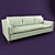 1.5-S High-Back Sofa 3D model small image 1