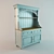 Eastern Style Server Station Rack 3D model small image 1