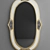 Colombo Stile: Elegant Wall Mirror 3D model small image 1