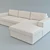 CTSsalotti Smart: Stylish & Functional Sofa 3D model small image 1