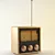 Retro Vibes: Magno Medium Radio 3D model small image 1