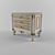 Title: Baroque-inspired Floor Standing Cabinet 3D model small image 1