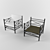 Medici Lounge Chair: Comfort and Style 3D model small image 1