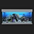 Ocean Bliss Glass Aquarium 3D model small image 3