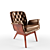 Elegant Mulhauser Kangaroo Lounge Chair 3D model small image 1