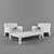 Vibrant Outdoor Furniture by Vondom 3D model small image 1