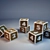 Playful Cubes: Imaginative Fun for Kids 3D model small image 1