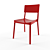 Sleek Lisboa Chair 3D model small image 1