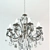 Elegant Crystal Chandelier 3D model small image 1