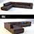 Rolf Benz Amo Sofa 3D model small image 1