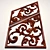 Handcrafted Wood Carving Decoration 3D model small image 1