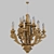 Charming Chelini Ceiling Light 3D model small image 1