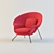 Elegance, Comfort, Womb Chair 3D model small image 1