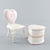 Dolly Kids Chair & Ottoman - Riva Mobili 3D model small image 1