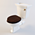  Luxurious Triesta Toilet 3D model small image 1