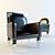 Modern Photo-Inspired Armchair 3D model small image 1