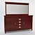 Elegant Cavio Maria Silva Dresser 3D model small image 1