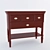 Elegant CAVIO Console: MARIA SILVA 3D model small image 1